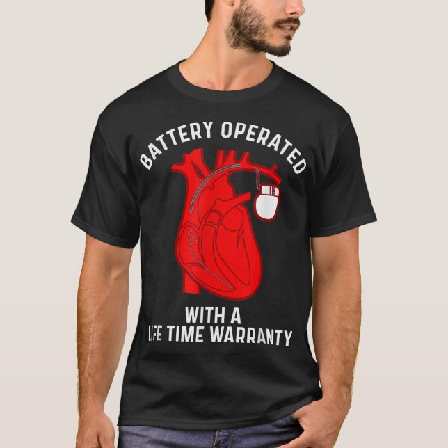 Camiseta Guay Pacemaker Art Para Hombres Mujeres Corazón Ar (Anverso)
