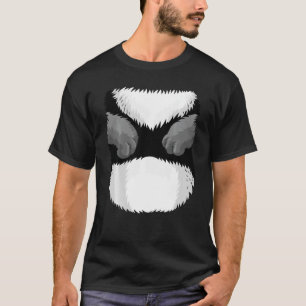 Camiseta Guay Panda Bear Halloween Costume Body Funny Lazy