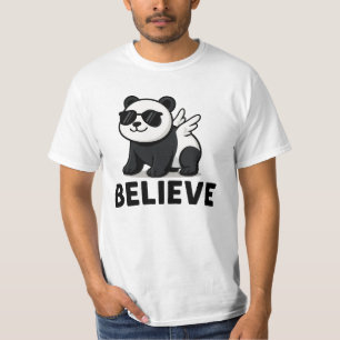Camiseta Guay Panda con gafas de sol cree en motivación