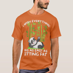 Camiseta Guay Panda Funny Panda Bear Descansa Cita Graciosa