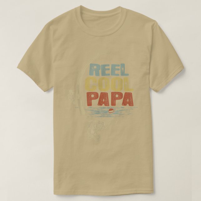 Camiseta Guay Papa 2584, un extraño pescador de la familia  (Diseño del anverso)