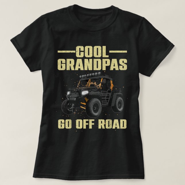 Camiseta Guay Paralelamente Para Grandpa Dad SxS Offroad UT (Diseño del anverso)