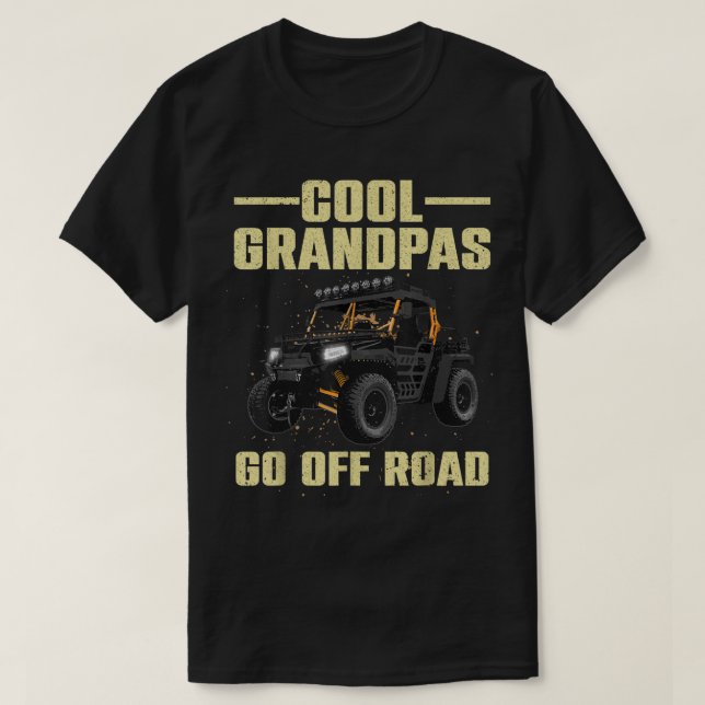 Camiseta Guay Paralelamente Para Grandpa Dad SxS Offroad UT (Diseño del anverso)