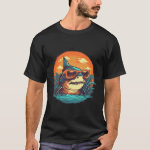 Camiseta Guay Parece Tiburón Con Gafas De Sol