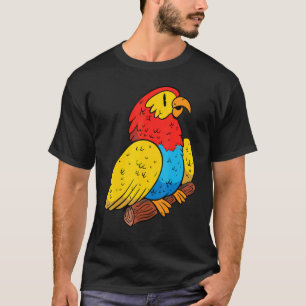 Camiseta Guay Parrot Birds Parrot Rescate Para Hombres