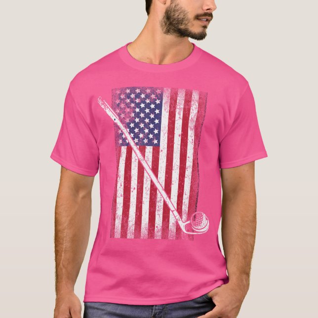 Camiseta Guay Patriótico Ee.Uu. Bandera Estadounidense Depo (Anverso)