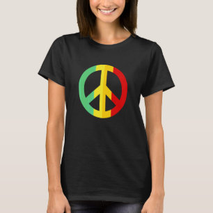 Camiseta Guay Peace Sign Equality Freedom Hippie