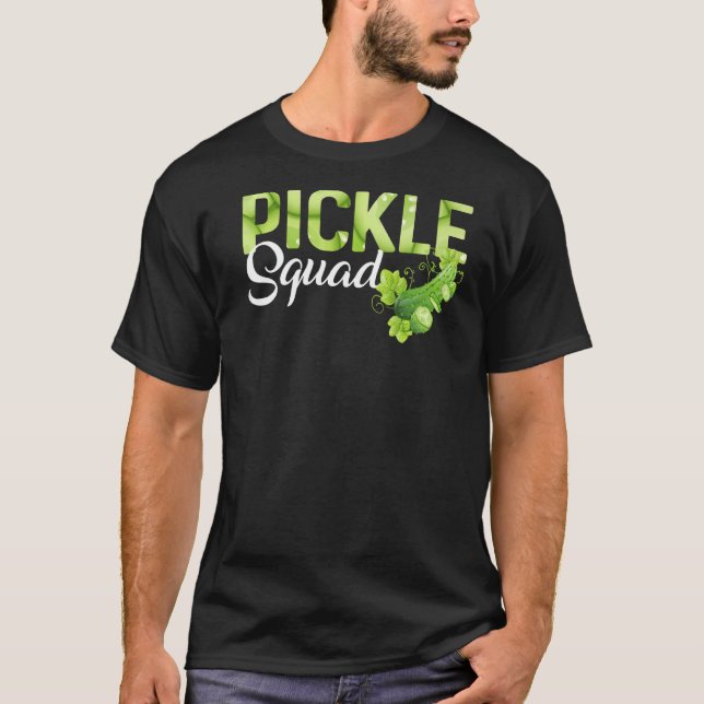 Camiseta Guay Pickle Cucumber Vegan Squad Green Grocer Gree (Anverso)
