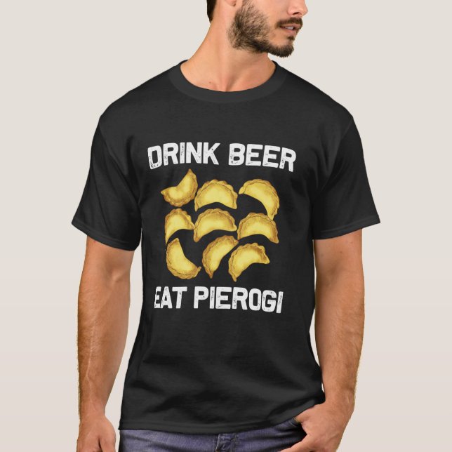 Camiseta Guay Pierogi Para Hombres Mujeres Polacas Dumpling (Anverso)