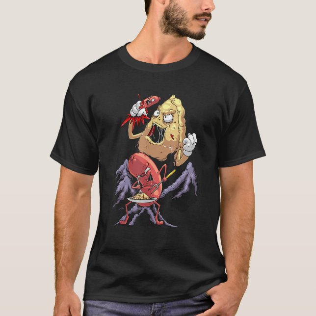 Camiseta Guay Pierogi Y Kielbasa Cocina Polaca Graciosa (Anverso)