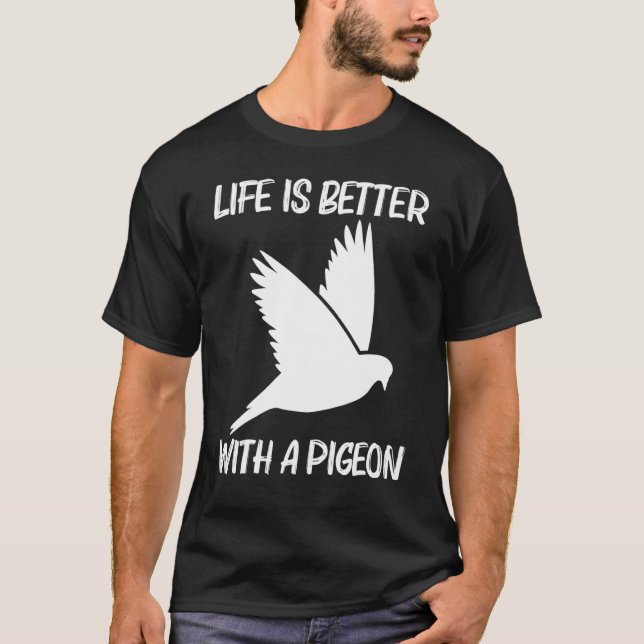 Camiseta Guay Pigeon For Men Women Rock Dove Bird Mascota (Anverso)