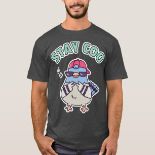 Camiseta Guay Pigeon Stay Coo Pun Funny