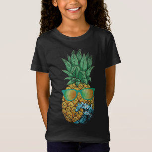 Camiseta Guay Piña Fruta exótica Gafas de sol Onda tropical