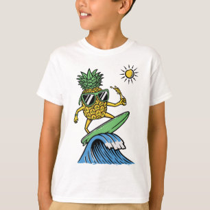 Camiseta Guay Pineapple está navegando en la playa de Sea V