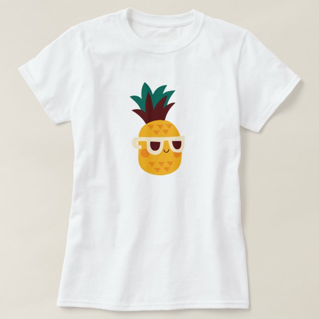 Camiseta Guay Pineapple TShirt (Diseño del anverso)