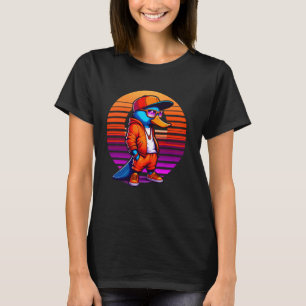 Camiseta Guay Platypus Moderno Estilo Urbano Sunset Retro A