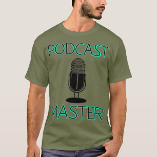 Camiseta Guay Podcast Master Funny Microphone Bosft Regalo