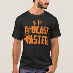 Camiseta Guay Podcast Master Funny Microphone Bosft Regalo
