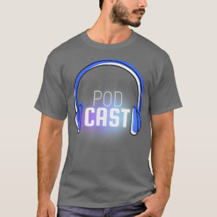 Camiseta Guay Podcaster Podcasting Earphone