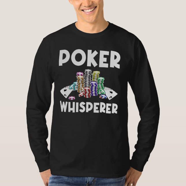 Camiseta Guay Poker Art Para Hombres Mujeres Jugar A Casin  (Anverso)