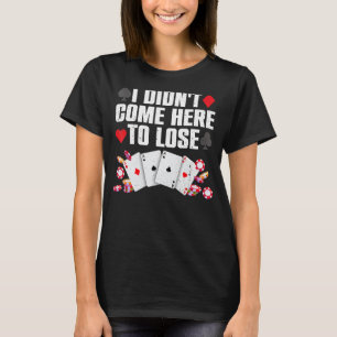 Camiseta Guay Poker Player Art Para Hombres Mujeres Casino