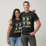 Camiseta Guay poker science gambling Casino word art<br><div class="desc">Guay poker science gambling Casino word art T-Shirt</div>