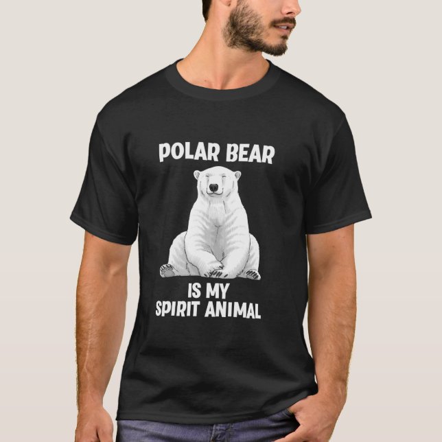 Camiseta Guay Polar Bear Art Para Hombres Mujeres Niños Oso (Anverso)