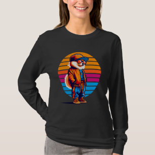 Camiseta Guay Pomeranian Dog Moderno Urban Style Sunset Ret