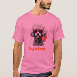 Camiseta Guay Poodle Con Gafas De Sol