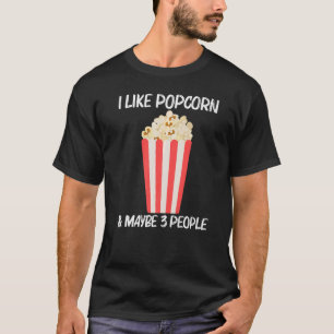 Camiseta Guay Popcorn Para Hombres Mujeres Salado De Carne 