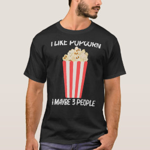 Camiseta Guay Popcorn Para Hombres Mujeres Salado De Carne