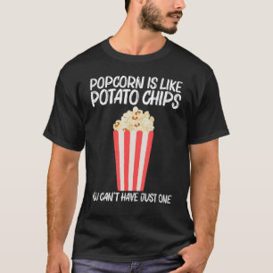 Camiseta Guay Popcorn Para Hombres Mujeres Salado De Carne 