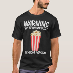 Camiseta Guay Popcorn Para Hombres Mujeres Salado De Carne 