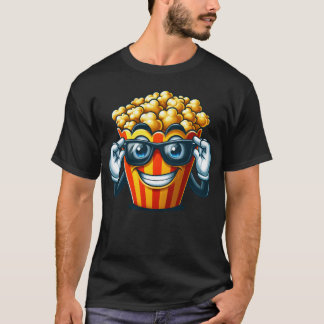 Camiseta Guay Popcorn Personalizado Gafas de sol Retro de c
