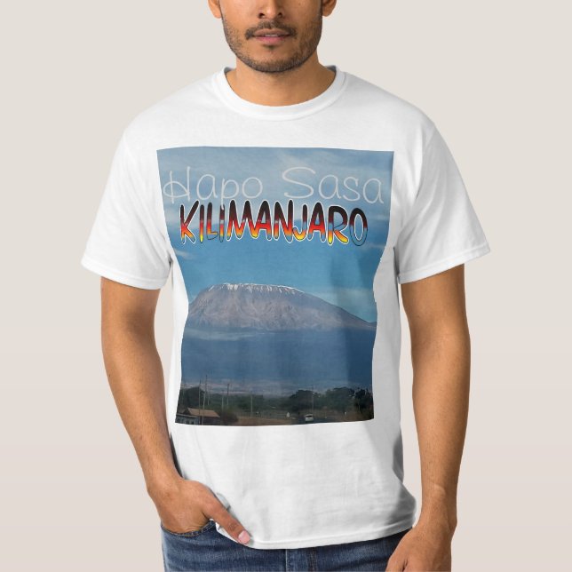 Camiseta Guay Popular Monte escalable Kilimanjaro (Anverso)