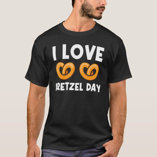Camiseta Guay Pretzel Art Para Hombres Mujeres Pan De Pan D (Anverso)