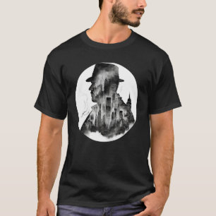 Camiseta Guay Private Eye O Detective Silhouette Nueva York