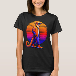 Camiseta Guay Proboscis Monkey Modern Urban Style Sunset Re