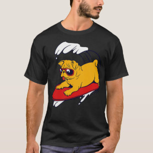 Camiseta Guay pug en el tablero de Boogie