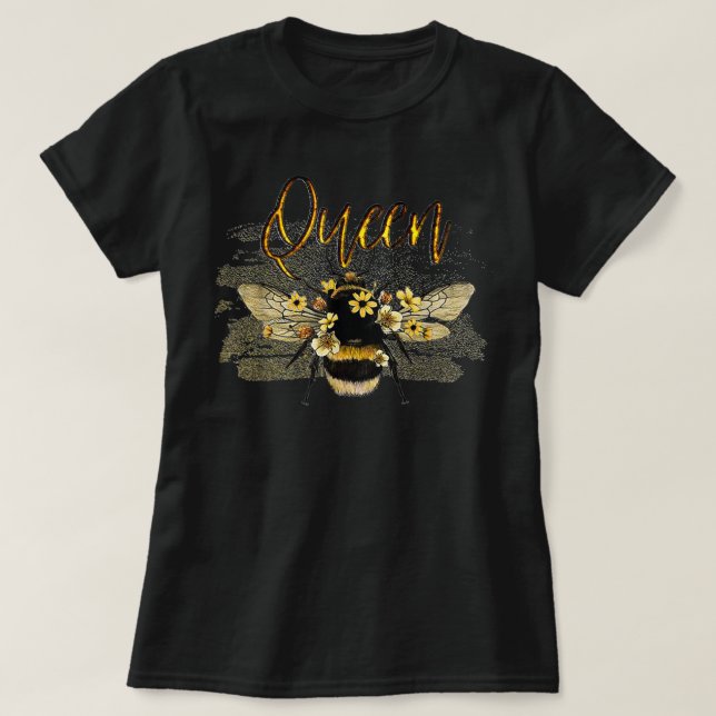 Camiseta Guay Queen Aee con chicas de la Corona (Diseño del anverso)