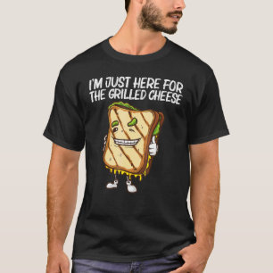 Camiseta Guay Queso a la parrilla Arte Para Hombres Sandwic