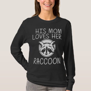 Camiseta Guay Raccoon Art Para Mamá Trash Ringtail Trash Pa