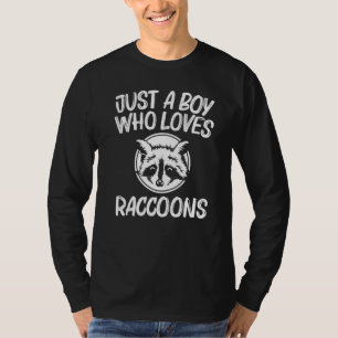 Camiseta Guay Raccoon Art Para Niños Ringtail Trash Pand