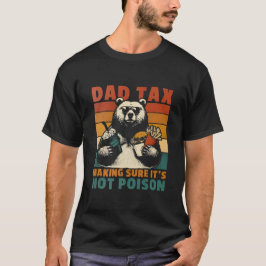 Camiseta Guay Raccoon Dad Tax Retro Sunset