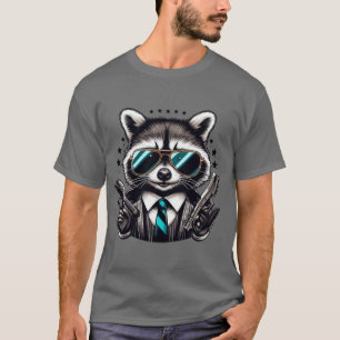 Camiseta Guay Raccoon Gangster es un animal gracioso