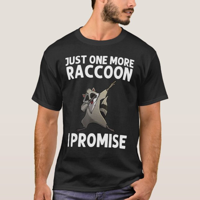 Camiseta Guay Raccoon Para Hombres Mujeres Trash Panda Anim (Anverso)