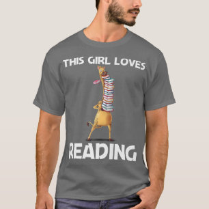 Camiseta Guay Reading Art Para Chicas Mom Bookworm Learning