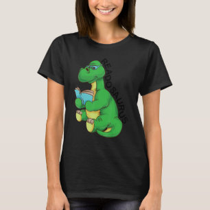 Camiseta Guay Readosaurus Funny Dinosaur Leer libros