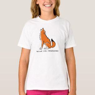 Camiseta Guay - Red WOLF - Amante de los animales - Camiset