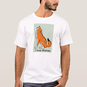 Camiseta -Guay Red WOLF- Conservación - Hombres en peligro